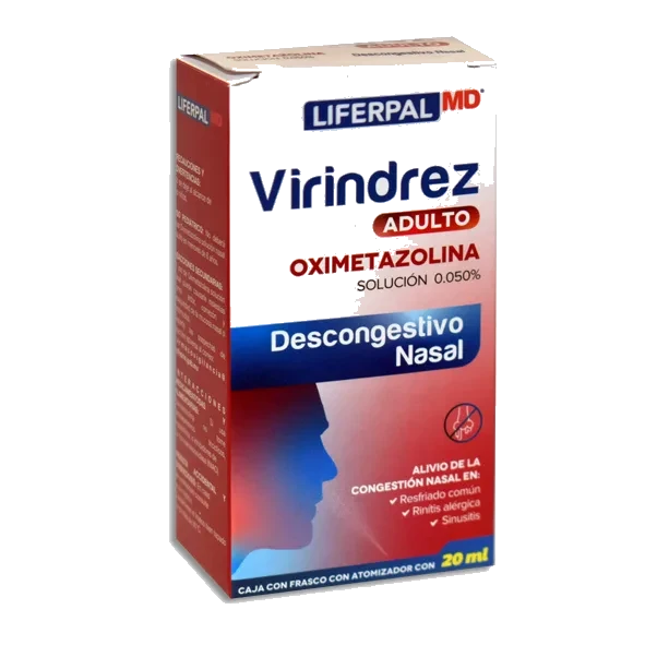 VIRINDREZ ADULTO(OXIMETAZOLINA)20ML SOL