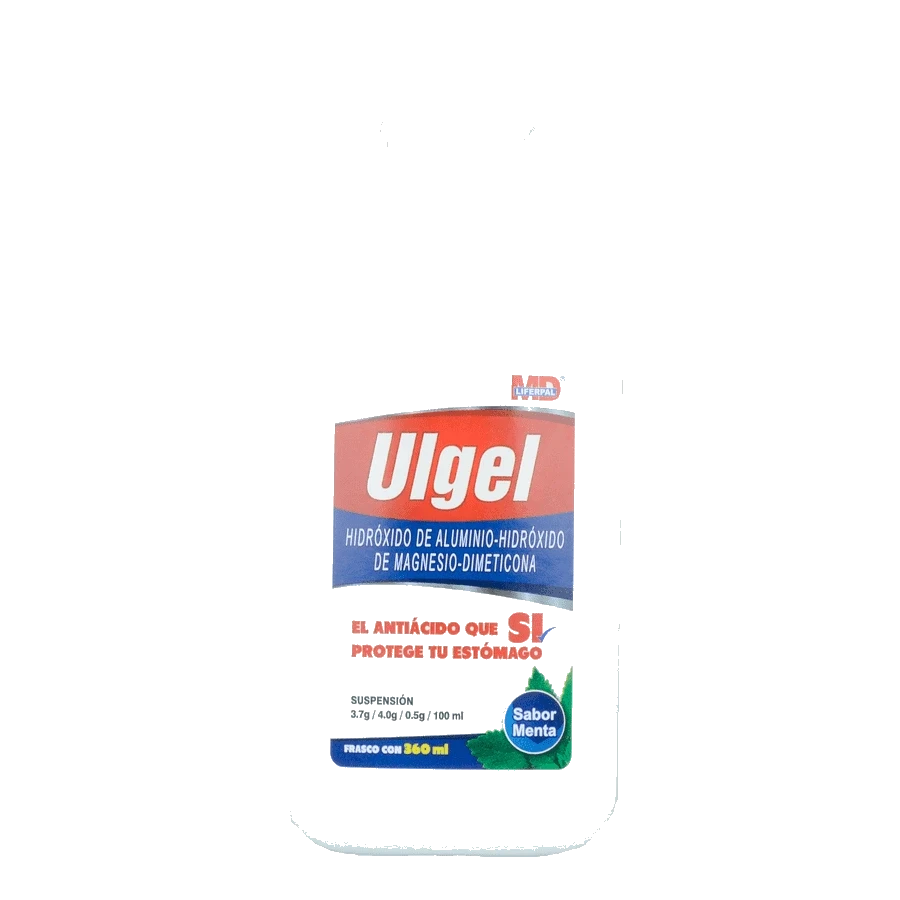 ULGEL (AL/MG/DIMETICONA) 360ML SUSP