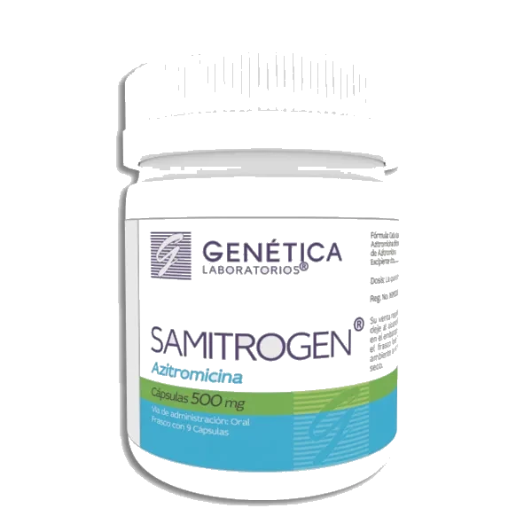 SAMITROGEN (AZITROMICINA 500MG) 9CAPS