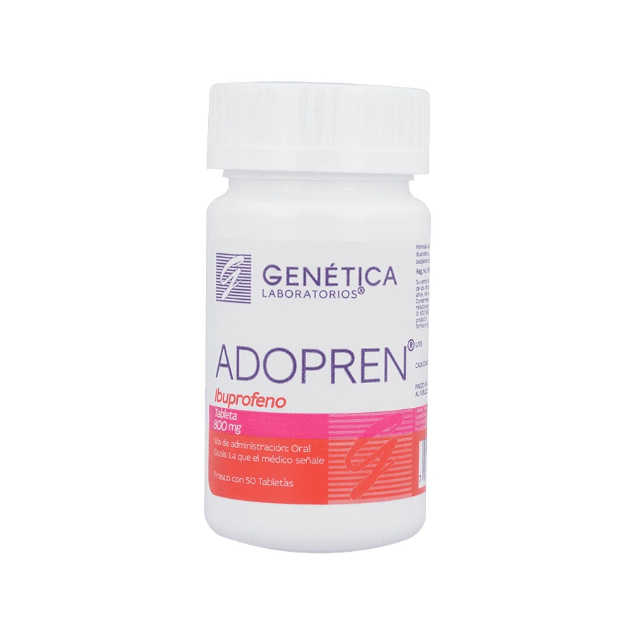 ADOPREN (IBUPROFENO 800MG) 50TABS