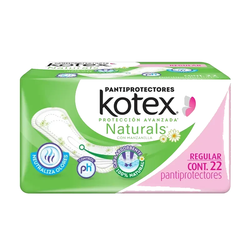 PANTY PROT KOTEX REGULAR MZNILLA 22