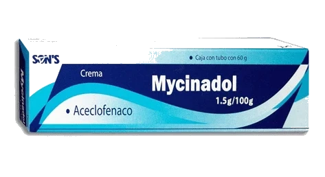 MYCINADOL(ACECLOFENACO 1.5G/100G)60G CMA