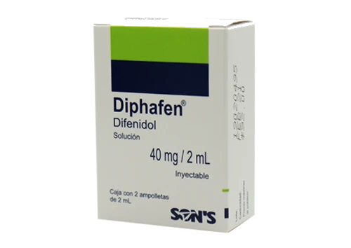 DIPHAFEN (DIFENIDOL 40MG/2ML) 2AMP SOL