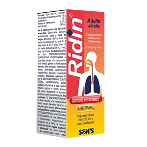 RIDIN ADULTO(DEXTRO/GUAI/CLOR)120ML JBE