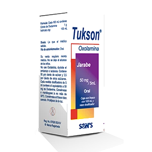 TUKSON (OXOLAMINA 50MG/5ML) 100ML JBE