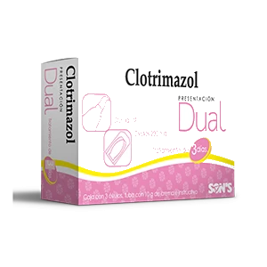 CLOTRIMAZOL DUAL 3 DIAS
