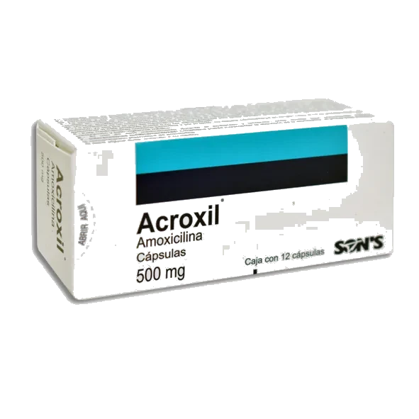 CADP 08-2027 ACROXIL 500MG CAP C/12 *QSO*PI