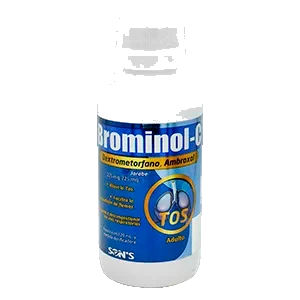 BROMINOL-C 1 SOL 225/225 MG/120 ML