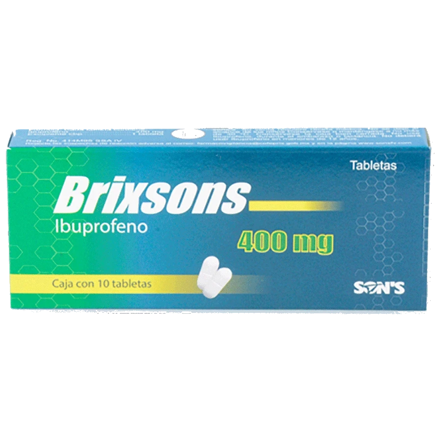 BRIXSONS (IBUPROFENO 400MG) 10TABS
