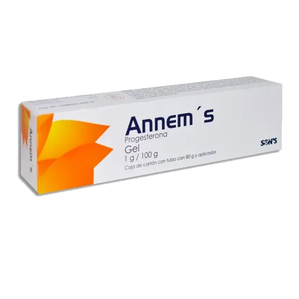 ANNEM'S (PROGESTERONA 1G/100G) 80G GEL