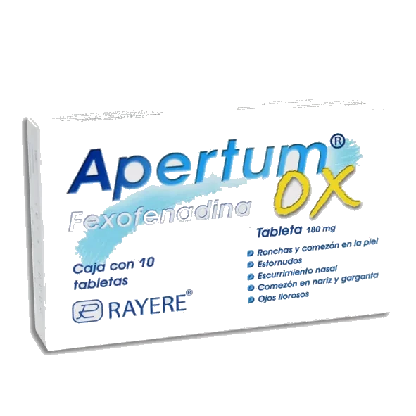 APERTUM OX 10 TAB 180 MG