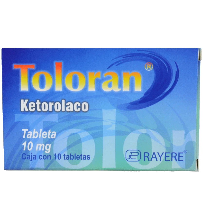 TOLORAN (KETOROLACO 10MG) 10TABS