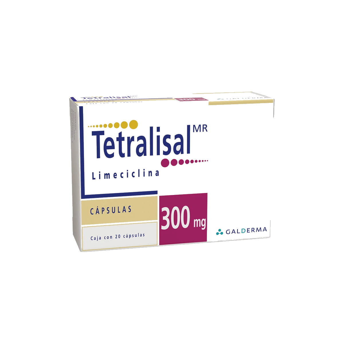 TETRALISAL 300 MG 20 CAPS
