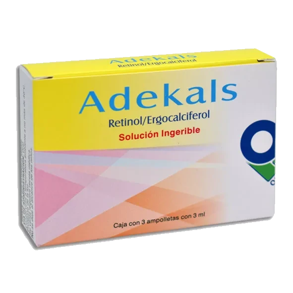 ADEKALS 3 AMP 5000/400 UI