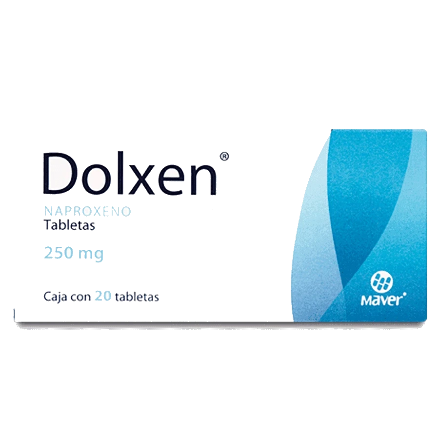 DOLXEN (NAPROXENO 250MG) 20TABS
