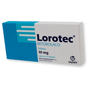 LOROTEC (KETOROLACO 10MG) 10TABS