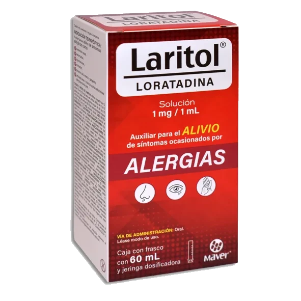 LARITOL (LORATADINA 1MG/1ML)60ML SOL