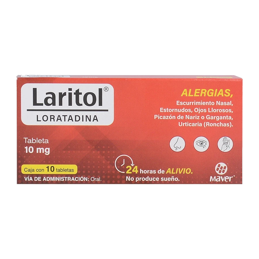 LARITOL (LORATADINA 10MG) 10TAB