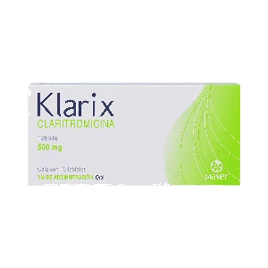 KLARIX (CLARITROMICINA 500MG) 10TABS