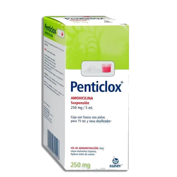 PENTICLOX(AMOXICILINA 250MG/5ML)75MLSUSP