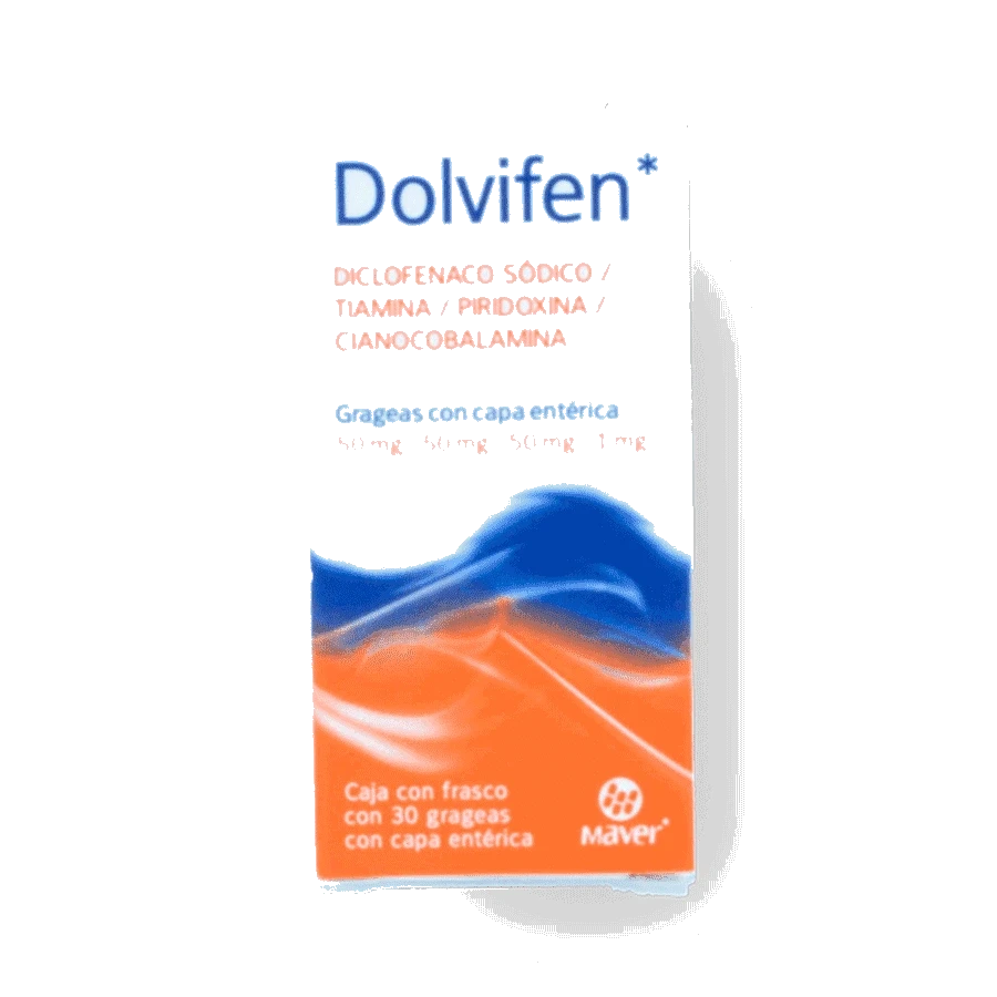 DOLVIFEN (COMPLEJO B/DICLOFENACO) 30TABS