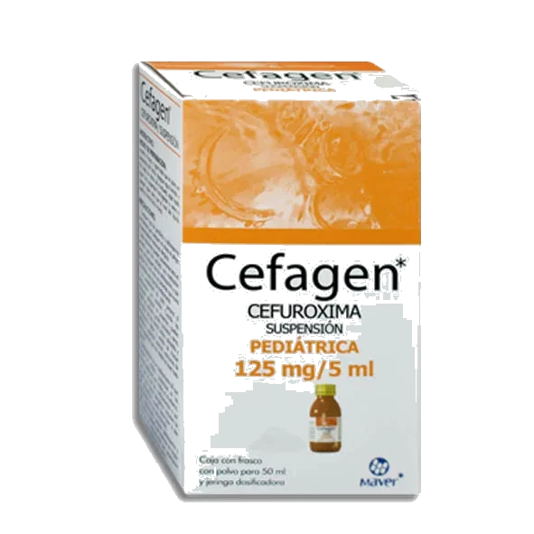 CEFAGEN PEDIATRICA 125MG