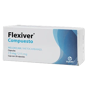 FLEXIVER COMPUESTO 7.5MG/215MG 20CAPS