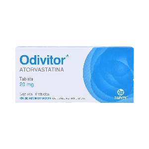 ODIVITOR (ATORVASTATINA 20MG) 10TABS