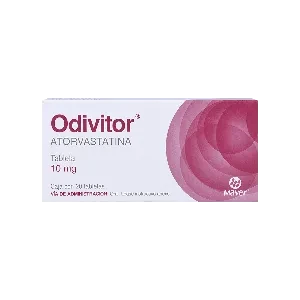 ODIVITOR (ATORVASTATINA 10MG) 20TABS