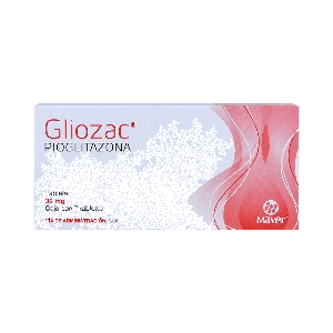 GLIOZAC (PIOGLITAZONA 30MG) 7TABS