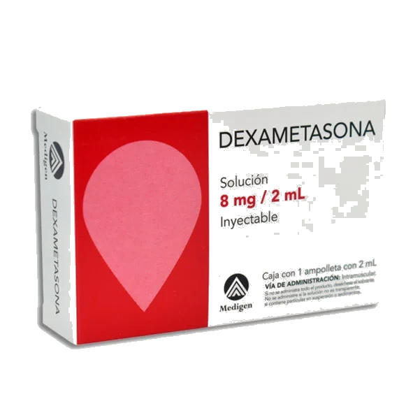 DEXAMETASONA 8MG/2ML (VERICORT) 1AMP SOL