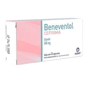 BENEVENTOL (CEFIXIMA 400MG) 3CAPS