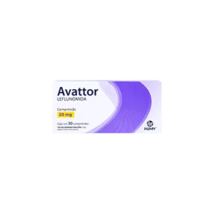 AVATTOR (LEFLUNOMIDA 20MG) 30COMP