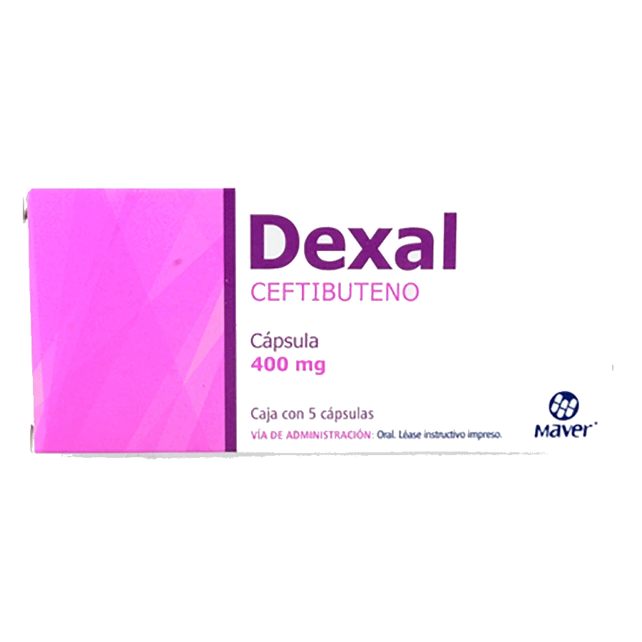 DEXAL (CEFTIBUTENO 400MG) 5CAPS