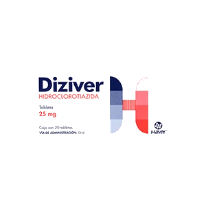 DIZIVER 20 TAB 25 MG