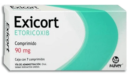 EXICORT (ETORICOXIB 90MG) 7COMP