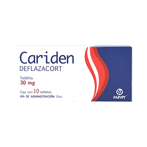 CARIDEN 10 TAB 30 MG