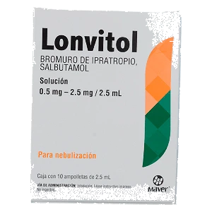 LONVITOL (BROM DE IPRAT/SALBU) 10AMP SOL