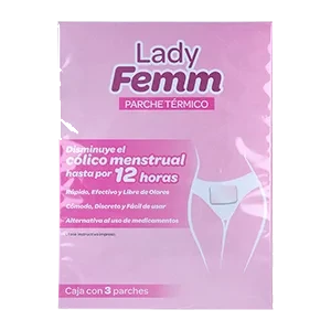 LADY FEMM PARCHE TERMICO 3 PARCHES
