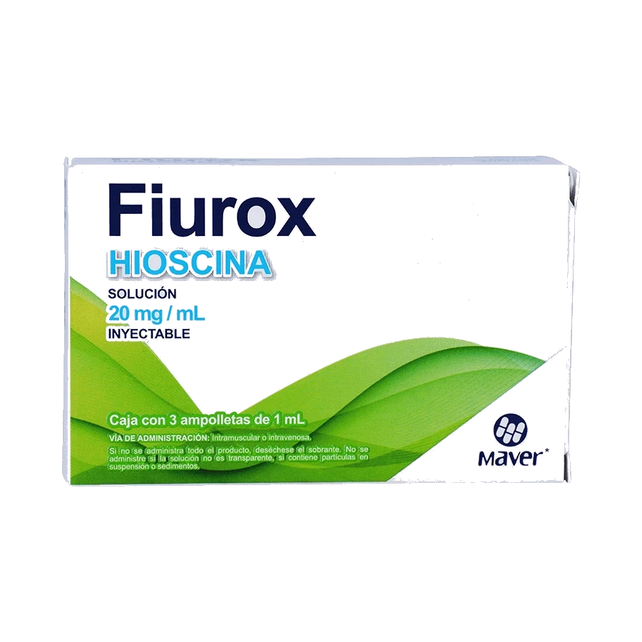 FIUROX (HIOSCINA 20MG/ML) 3AMP SOL