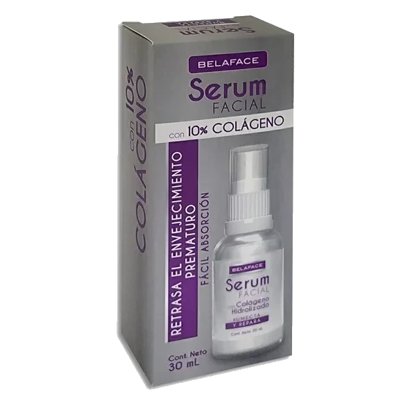SERUM FACIAL CON 10% COLAGENO