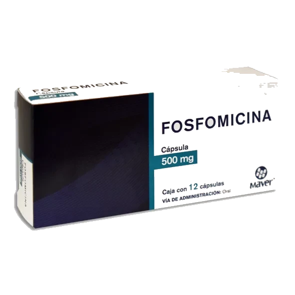 FOSFOMICINA 500MG CAP C/12*MVE*