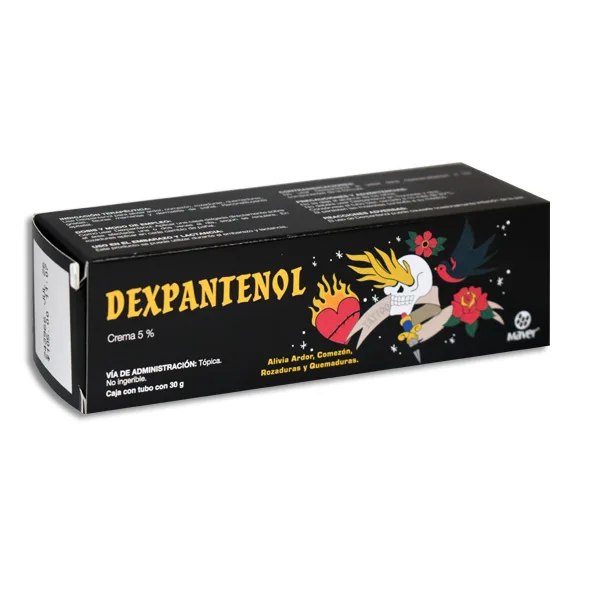 Dexpantenol 5% Caja Con Pomada Tubo De 30 gr