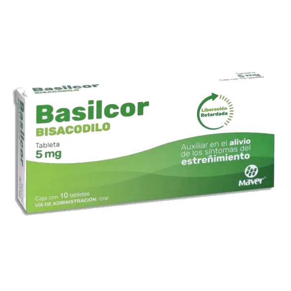 BASILCOR (BISACODILO 5MG) 10TABS