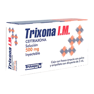 TRIXONA 500MG IM