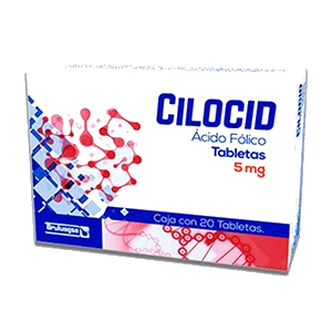 CILOCID (ACIDO FOLICO) 20 TAB 5 MG