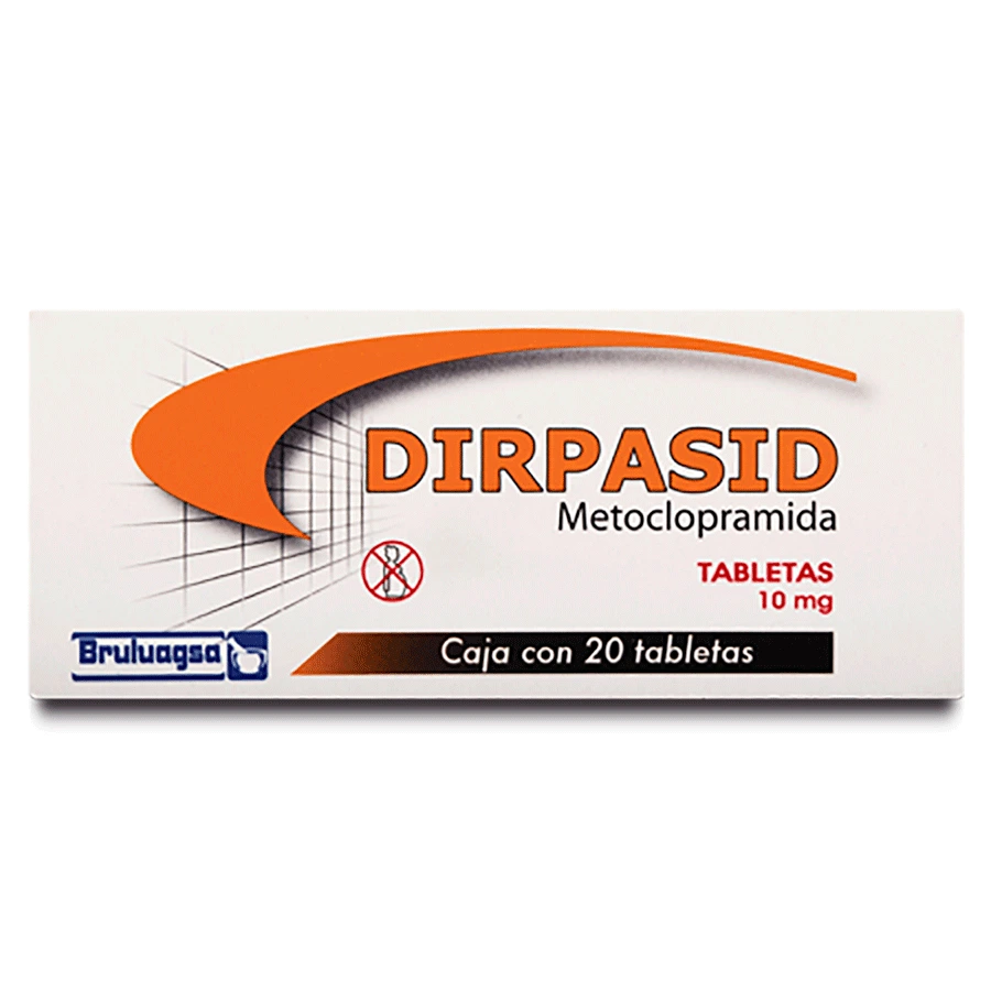 DIRPASID (METOCLOPRAMIDA 10MG) 20TABS