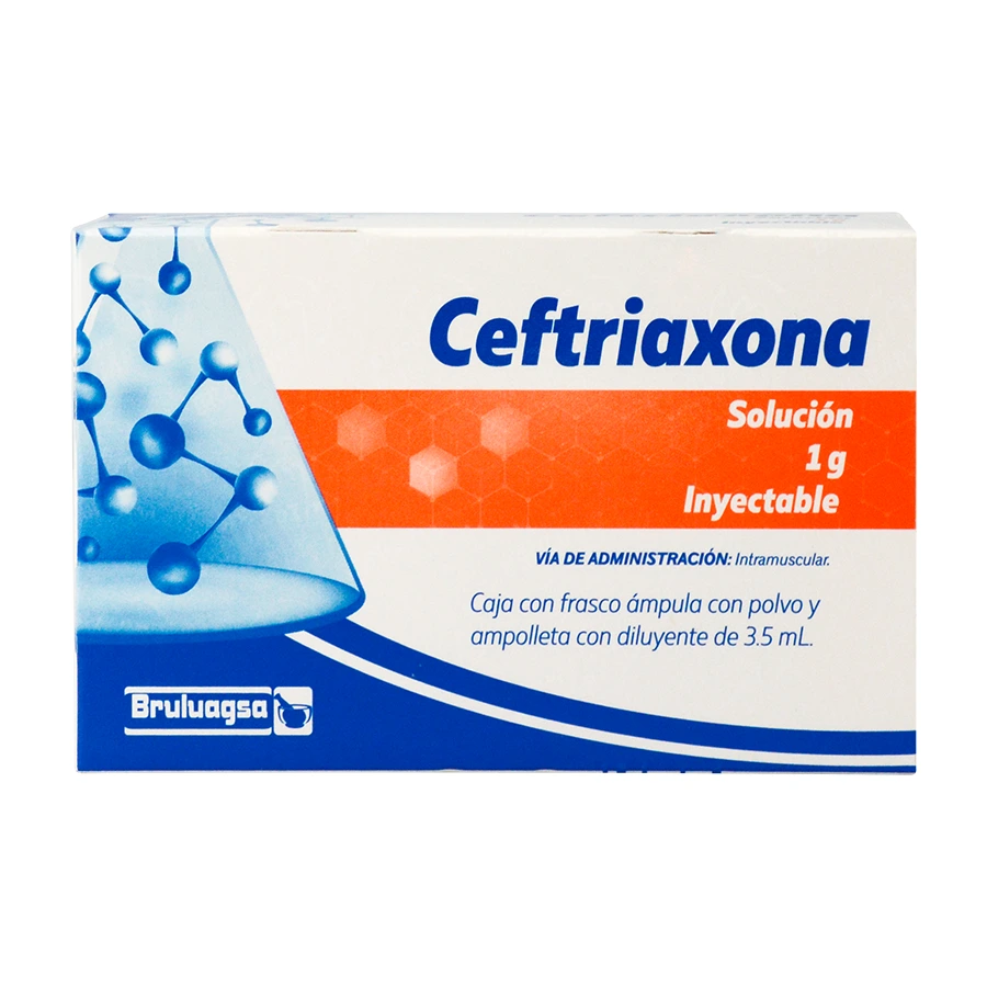 CEFTRIAXONA 1G (TRIXONA IM) 1AMP SOL