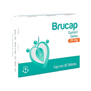 BRUCAP (CAPTOPRIL 25MG) 30TABS