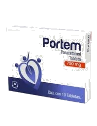 PORTEM (PARACETAMOL 750MG) 10TABS